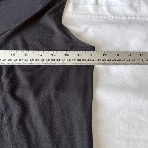 Lole Women's Lightweight Stretch Tank Top Dress V-Neck Flared Hem Black‎ Medium - Picture 9 of 14